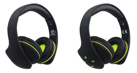 Rebeltec Słuchawki z mikrofonem Rebeltec VIRAL bezprzewodowa Bluetooth stereo czarno-żółte