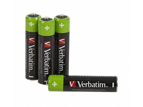 Verbatim Akumulator AAA Verbatim 950mAh 4 szt blister