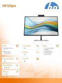 HP Inc. Monitor S5 Pro 527pm QHD USB-C 9E0Y9UT#ABB