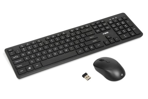 IBOX Zestaw bezprzewodowy klawiatura + mysz iBOX Workstation Pro Kit