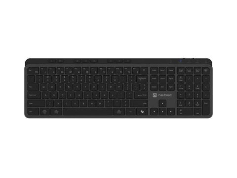 Natec Klawiatura bezprzewodowa Natec Medusa US BT + 2.4GHz X-sciccors Slim