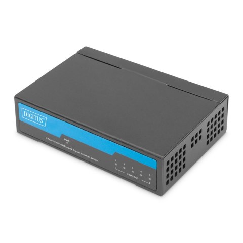 Digitus Switch niezarządzalny DIGITUS 5-portowy Gigabit Ethernet 10/100/1000 Mini Metal Box