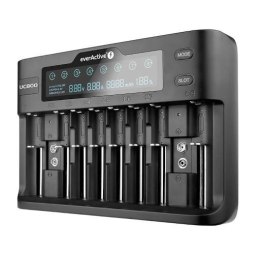 Everactive Ładowarka do akumulatorków cylindrycznych Li-ion oraz Ni-MH everActive UC-800