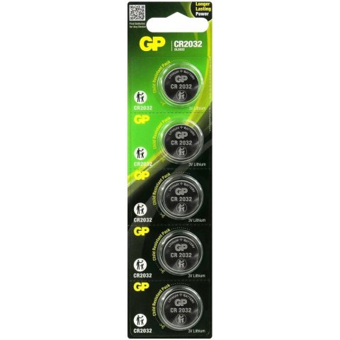 GP Bateria litowa mini GP CR2032 x5