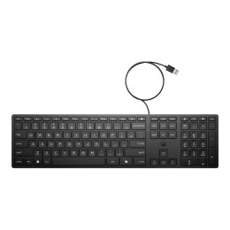 HP Klawiatura przewodowa HP 320K Wired Keyboard czarna