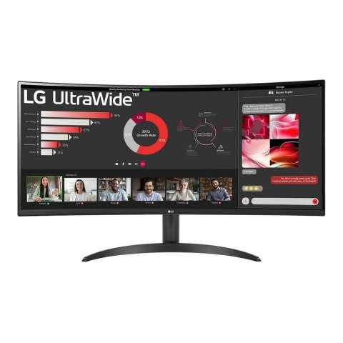 LG Monitor LG 34" UltraWide 34WR50QK-B Curved VA WQHD 100Hz 2xHDMI DP
