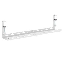 Maclean Organizer podbiurkowy na kable Maclean MC-103 W, max. obciążenie 5kg, max. 728mm, biały