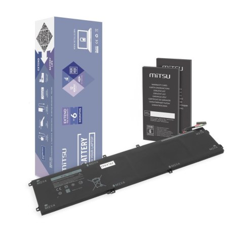 Mitsu Bateria Mitsu do notebooka Dell XPS 15 9550, 6GTPY (11.55V) (6000 mAh)