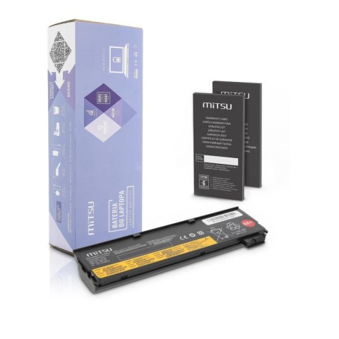 Mitsu Bateria Mitsu do notebooka Lenovo T440, X240, T450s, 45N1127 (10.8V-11.1V) (4400 mAh)