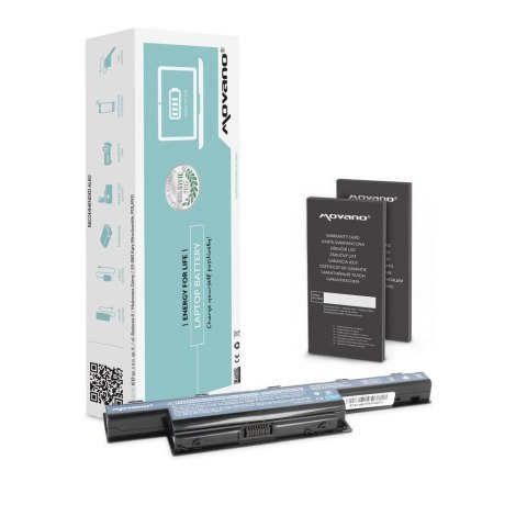 Movano Bateria Movano do notebooka Acer Aspire 4551, 4741, 5741, AS10D31, AS10D41, AS10D51, AS10D61 (10.8V-11.1V) (4400 mAh)