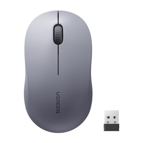 Ugreen Mysz bezprzewodowa Ugreen M331, Bluetooth 5.4 wielotrybowa - szara