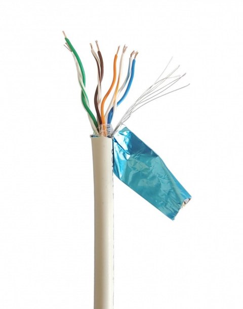 Gembird Kabel FTP-ekranowany KAT 5e linka AWG24 305m szar