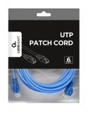 Gembird Patch cord Kat.6 UTP 3m niebieski