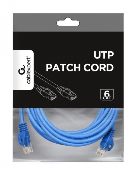 Gembird Patch cord Kat.6 UTP 3m niebieski