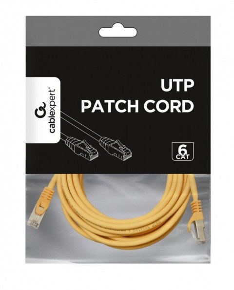 Gembird Patch cord Kat.6 UTP 3m żółty