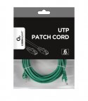Gembird Patch cord Kat.6 UTP 5m zielony