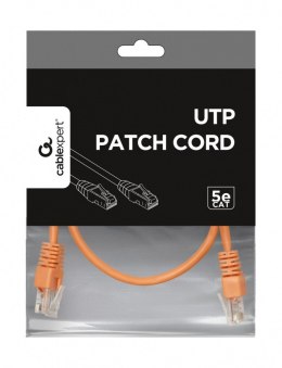 Gembird Patch cord kat.5e osłonka zalewana 0.25m pomarańczowy