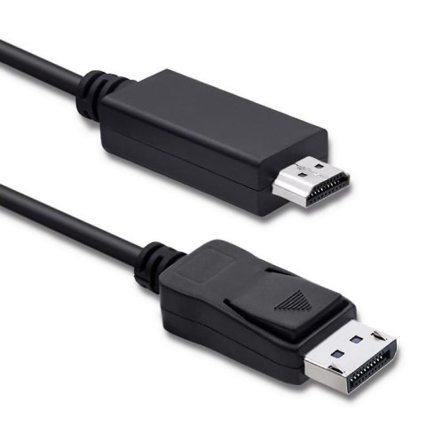 Qoltec Kabel Qoltec DisplayPort v1.2 męski | HDMI męski | 5K| 3m