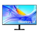 Samsung Monitor 37 cali ViewFinity S80UD VA 3840x2160 UHD 16:9 1xHDMI 1xDP 1xUSB-C 90W 3xUSB-A 5ms PinP/PbyP 60Hz HAS+PIV płaski 3YOn-Si