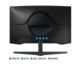 Samsung Monitor gamingowy Odyssey 27 cali LS27CG554EUXEN