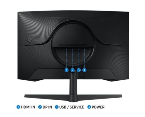 Samsung Monitor gamingowy Odyssey 27 cali LS27CG554EUXEN
