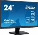 IIYAMA Monitor 24 cale XU2493HSU-B7, IPS, HDMI, DP, 2x2W, USBx2, 300cd