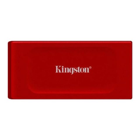 Kingston Dysk zewnętrzny SSD Kingston XS1000 2TB USB-C 3.2 Gen 2 (1050/1000 MB/s) Red
