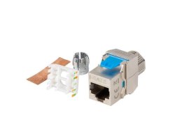 LANBERG Moduł Keystone Lanberg gniazdo RJ45 -> LSA beznarzędziowy FTP kat.8.1