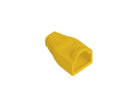 LANBERG Osłonka na wtyk RJ45 Lanberg 100 szt żółta