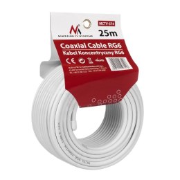 Maclean Kabel koncentryczny Maclean MCTV-574 satelitarny, antenowy 1.0CCS RG6 25m