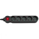 Maclean Listwa zasilająca 5g 1,4m MCE183 2300W Czarna