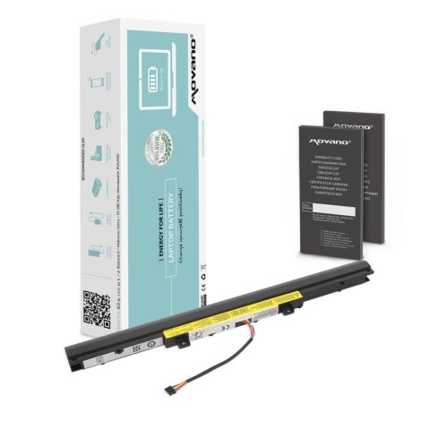Movano Bateria Movano do Lenovo IdeaPad V310-14ISK, V310-15ISK, L15C4A02, L15L4A02 (14.4V-14.8V) (2200 mAh)
