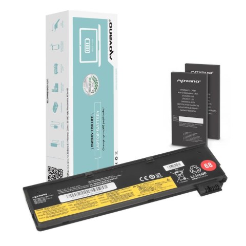Movano Bateria Movano do notebooka Lenovo T440, T450s, X240, X260, L450, L460, 45N1126, 45N1127 (10.8V-11.1V) (2000 mAh)