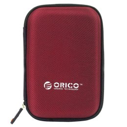 ORICO Etui Orico PHD-25-BK-BP na dysk zewnętrzny, materiałowe, czerwone