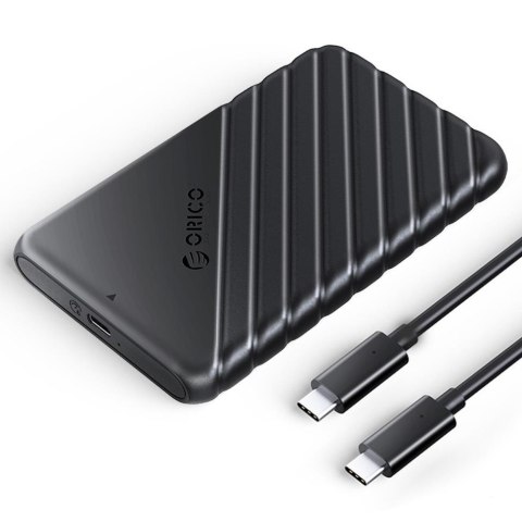 ORICO Obudowa na dysk Orico 25PW1C-C3-BK-EP 2,5'' USB-C 3.1 6Gbps czarna