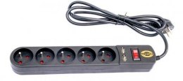 ORVALDI Listwa zasilająca przeciwprzepięciowa ORVALDI ORV-5 3m z ładowarką USB