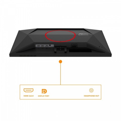 AOC Monitor 23.8 cala 24G4ZRE Fast IPS 240Hz HDMIx2 DP