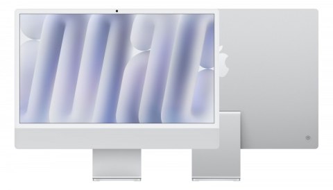 Apple IMac 24 cale: M4 10/10, 24GB, 512GB SSD - Srebrny
