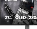 IIYAMA Monitor 27-inch GOB2701QSC-B1 Titan Falcon Tandem OLED,280Hz,65W,2xHDMI,DP 1500 cd/m? (HDR), 2560 x 1440, 1500000:1, 0.03ms, 2xH