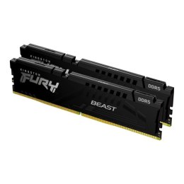 Kingston Pamięć DDR5 Kingston FURY Beast 64GB (2x32GB) 6000MHz CL30 1,4V Black EXPO
