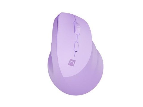 Natec Mysz bezprzewodowa Natec Crake 2 Bluetooth 5.2 + 2.4GHz 2400DPI wertykalna pure lavender