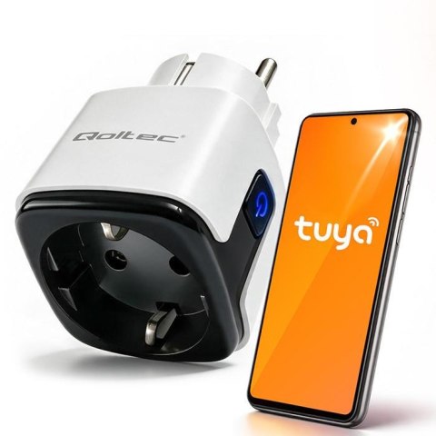 Qoltec Gniazdo Qoltec Wi-Fi 16A | Taimer | Watomierz
