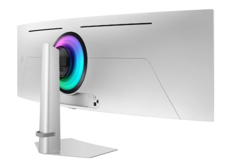Samsung Monitor 49 cali Odyssey G9 G95SD OLED 5120x1440 DQHD 32:9 1xHDMI 1xmicroHDMI 1xDP 1xUSB-C 2xUSB 0,03ms 240Hz zakrzywiony głośnik