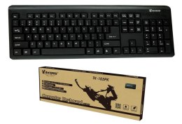 Vakoss Klawiatura przewodowa VAKOSS TK-103PK USB czarna