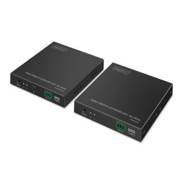 Digitus Przedłużacz/Extender światłowodowy DIGITUS HDMI do 40km/300m 4K/60Hz, HDMI Loop-Out, Audio (zestaw)