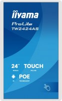 IIYAMA Monitor 24 cale TW2424AS-W3P POJ.10PKT.24/7,ANDROID14, IPS, USB-C, 2x5W, RJ45,dubbele microfoon, antireflectiecoating, PoE, ii