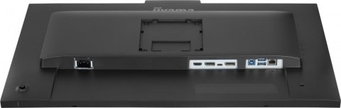 IIYAMA Monitor 27 cali Prolite XB2797QSNPH-B1,IPS,QHD,CAM,MIC,HDMI, DP, 4xUSB,75Hz, USB-C DOCK 96W, RJ45,KVM, 2x2W, 5MP WINDOWS HELLO,