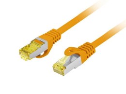LANBERG Patchcord Lanberg S/FTP kat.6A 3m LSZH CU fluke passed pomarańczowy