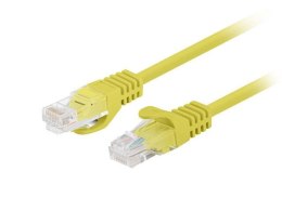 LANBERG Patchcord Lanberg UTP kat.5e 1,5m żółty 10-Pack