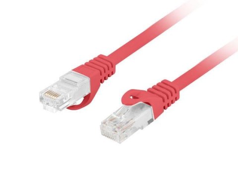 LANBERG Patchcord Lanberg UTP kat.6 0,25m LSZH CU fluke passed czerwony